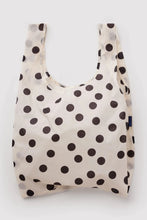 Load image into Gallery viewer, Standard Baggu - Cream and Black Polka Dot