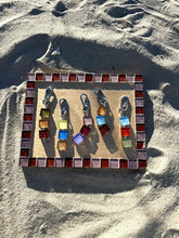 Load image into Gallery viewer, Colourful Glass Tile Bag Charm / Keychain