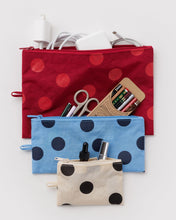 Load image into Gallery viewer, Flat Pouch Set - Polka Dot Mix