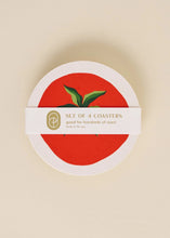 Load image into Gallery viewer, Tomato Coasters - Set of 4