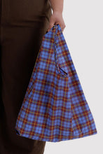 Load image into Gallery viewer, Standard Baggu - Blue Tartan