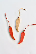 Load image into Gallery viewer, Ceramic Ornament - Chili Pepper