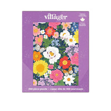 Load image into Gallery viewer, Midnight Blooms 500-Piece Puzzle