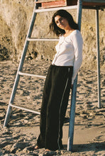 Load image into Gallery viewer, Linen Track Pant - Espresso