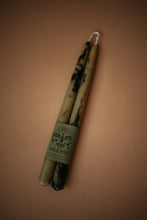 Load image into Gallery viewer, Smokey Beeswax Tapers
