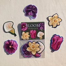 Load image into Gallery viewer, Colourful Bloom Flower Sticker Pack