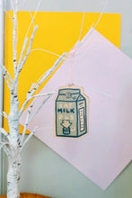 Load image into Gallery viewer, Wood Holiday Ornament - Oat Milk