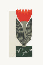 Load image into Gallery viewer, For You Tulip Tall Card
