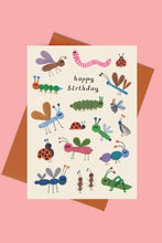 Load image into Gallery viewer, Bugs Birthday Card