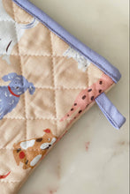 Load image into Gallery viewer, Cotton Oven Mitt + Pot Holder Set - Dogs
