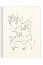 Load image into Gallery viewer, Corgi Friends Punch Needle Kit