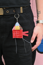 Load image into Gallery viewer, Quilted House Keychains