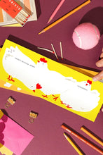 Load image into Gallery viewer, Chickens Desk Planner Notepad