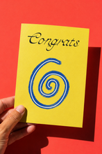 Load image into Gallery viewer, Congrats Spiral Greeting Card