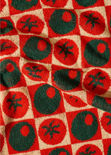 Load image into Gallery viewer, Tomato &amp; Olive Cotton Terry Towel