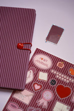 Load image into Gallery viewer, My Junk Journal - Berry Stripes