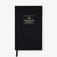 Load image into Gallery viewer, The Five Minute Journal - Black