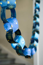 Load image into Gallery viewer, Blue and Yellow Paper Chain Kit