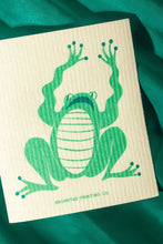 Load image into Gallery viewer, Frogs - Swedish Dishcloth