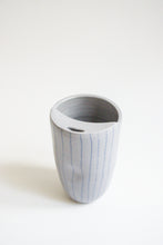 Load image into Gallery viewer, Striped Travel Cup - Blue Lavender