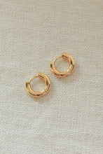 Load image into Gallery viewer, Everyday Stack Gold Hoops