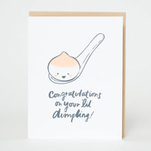 Load image into Gallery viewer, Lil Dumpling Congratulations Card