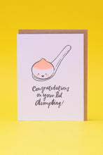 Load image into Gallery viewer, Lil Dumpling Congratulations Card