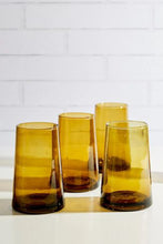 Load image into Gallery viewer, Moroccan Cone Glassware - Amber