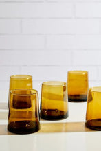Load image into Gallery viewer, Moroccan Cone Glassware - Amber