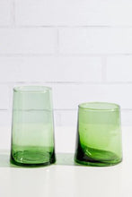 Load image into Gallery viewer, Moroccan Cone Glassware - Green
