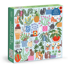Load image into Gallery viewer, Cats in the Houseplants 500 Piece Puzzle