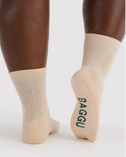 Load image into Gallery viewer, Ribbed Sock - Ecru