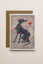 Load image into Gallery viewer, Whippet Dog Greeting Card