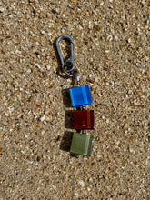 Load image into Gallery viewer, Colourful Glass Tile Bag Charm / Keychain