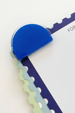 Load image into Gallery viewer, Journal Clip | Acrylic Clip: Blue Arch