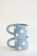 Load image into Gallery viewer, Dot Mug - Bluebell + White