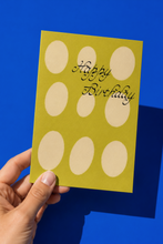 Load image into Gallery viewer, Circles Birthday Greeting Card