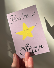 Load image into Gallery viewer, You're A Star Greeting Card