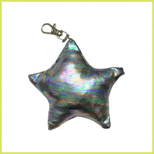 Load image into Gallery viewer, Upcycled Star Bag Charms/Keychains