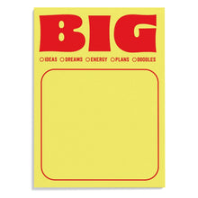 Load image into Gallery viewer, Big Things Notepad