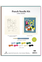 Load image into Gallery viewer, Corgi Friends Punch Needle Kit