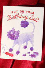Load image into Gallery viewer, Birthday Suit Card