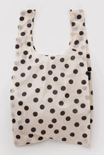 Load image into Gallery viewer, Big Baggu - Cream and Black Polka Dot