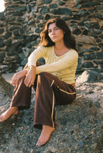 Load image into Gallery viewer, Linen Track Pant - Espresso