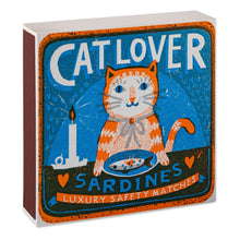Load image into Gallery viewer, Cat Lover Sardines - Square Safety Matches