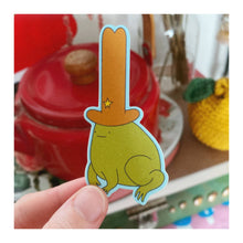 Load image into Gallery viewer, Cowboy Frog Sticker