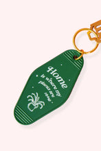 Load image into Gallery viewer, Where my Plants Are Motel Tag Keychain