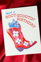 Load image into Gallery viewer, Boot-Scootin' Birthday Card