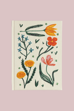 Load image into Gallery viewer, Floral Embroidered Journal