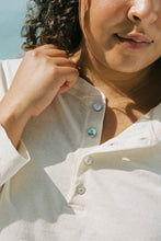 Load image into Gallery viewer, Hemp Bay Henley - Natural